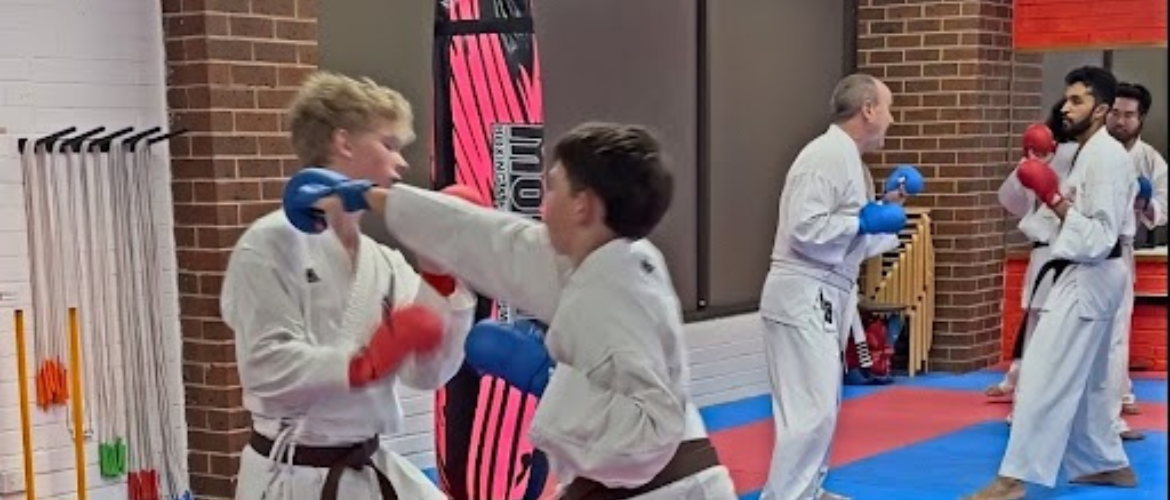 What equipment is needed for karate training?