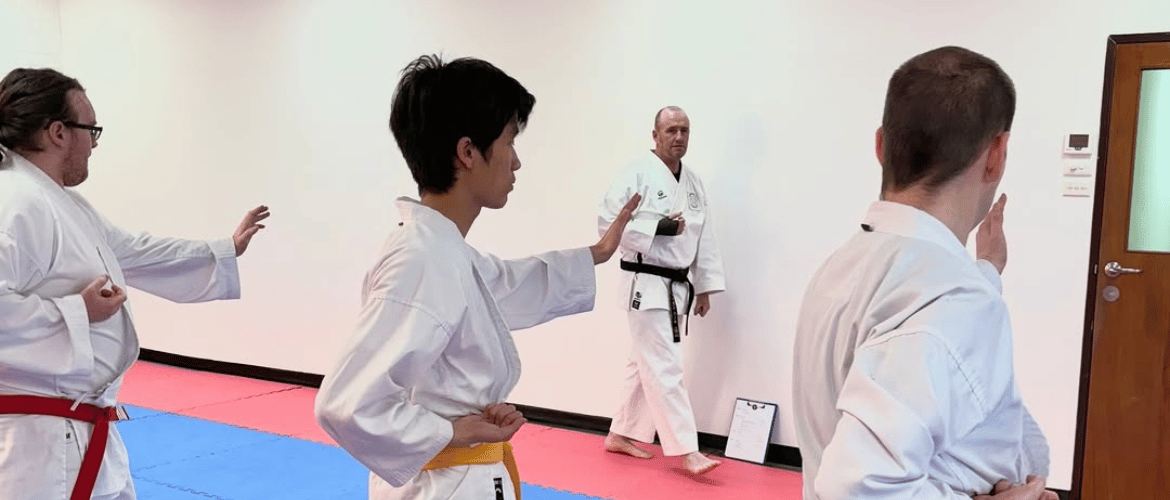 How can I practice karate at home